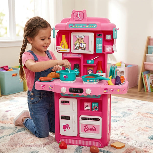 Cuisine Barbie pour enfant – Pack 3-5 ans Jeux d'Imitation TOUPIX