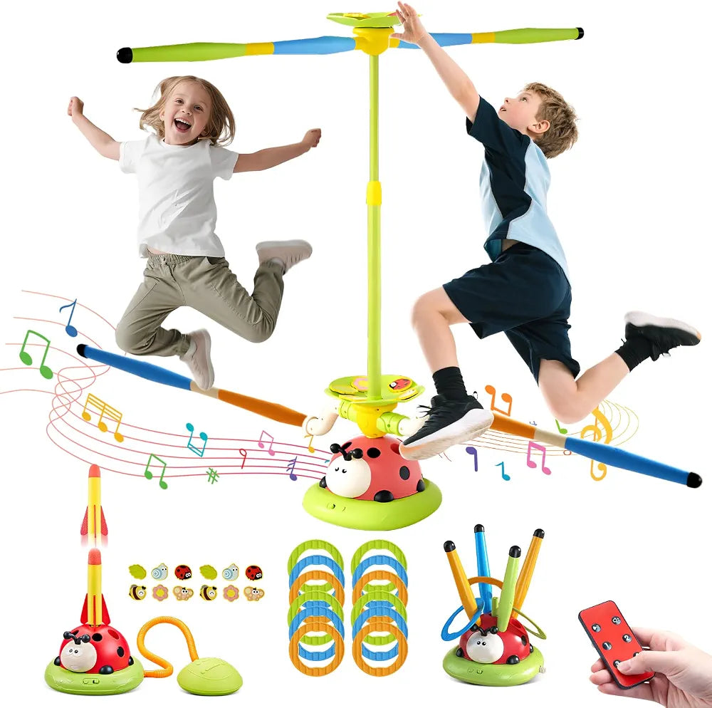 Jeu Extérieur Enfant 5 en 1 avec Télécommande – RoserRose