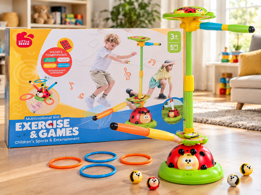 Jeu Extérieur Enfant 5 en 1 avec Télécommande – RoserRose