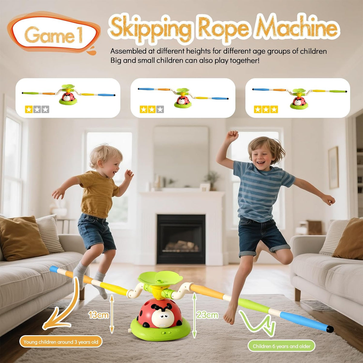 Jeu Extérieur Enfant 5 en 1 avec Télécommande – RoserRose