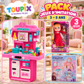 Pack 3-5 ans – Jeux d'Imitation (cuisine, coiffeuse, poupée)