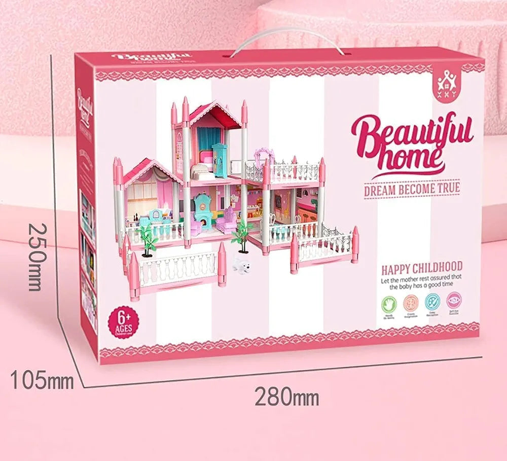 Château de construction pour fille