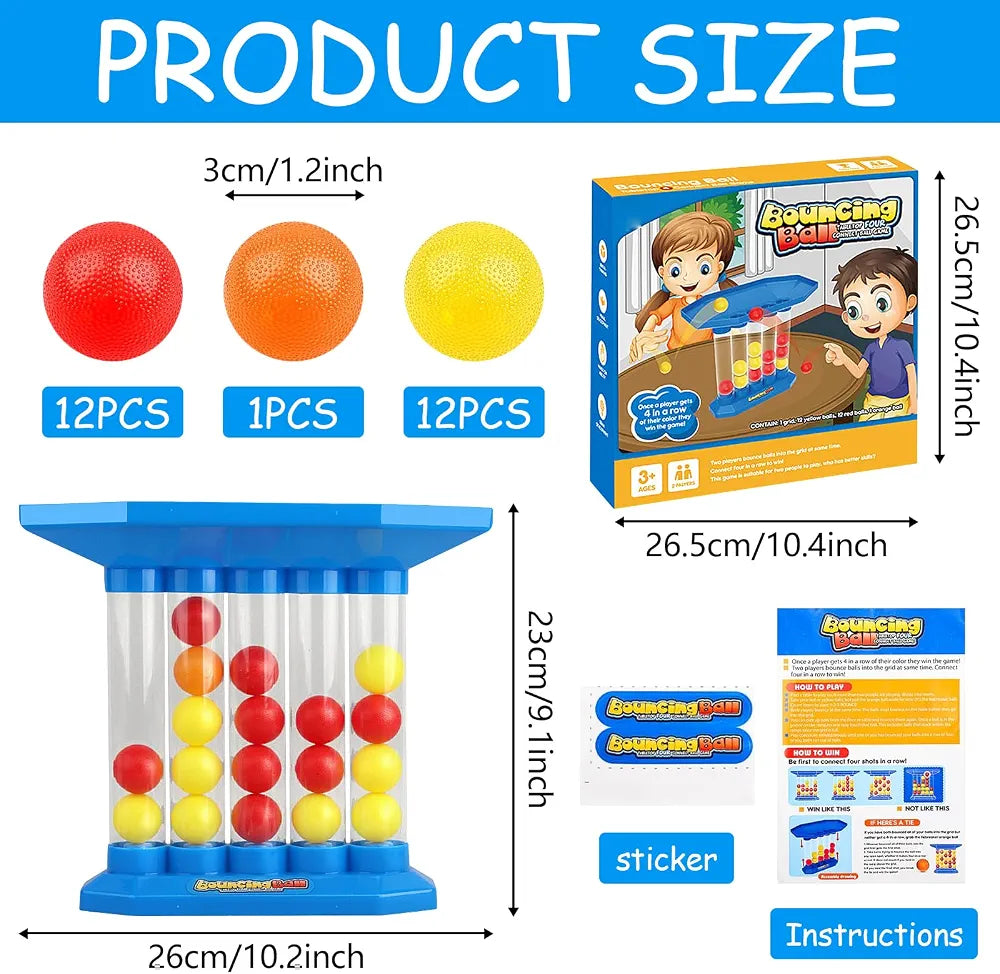 Bouncing Ball, jeu de table rebondissant – Pack Jeux et Défis