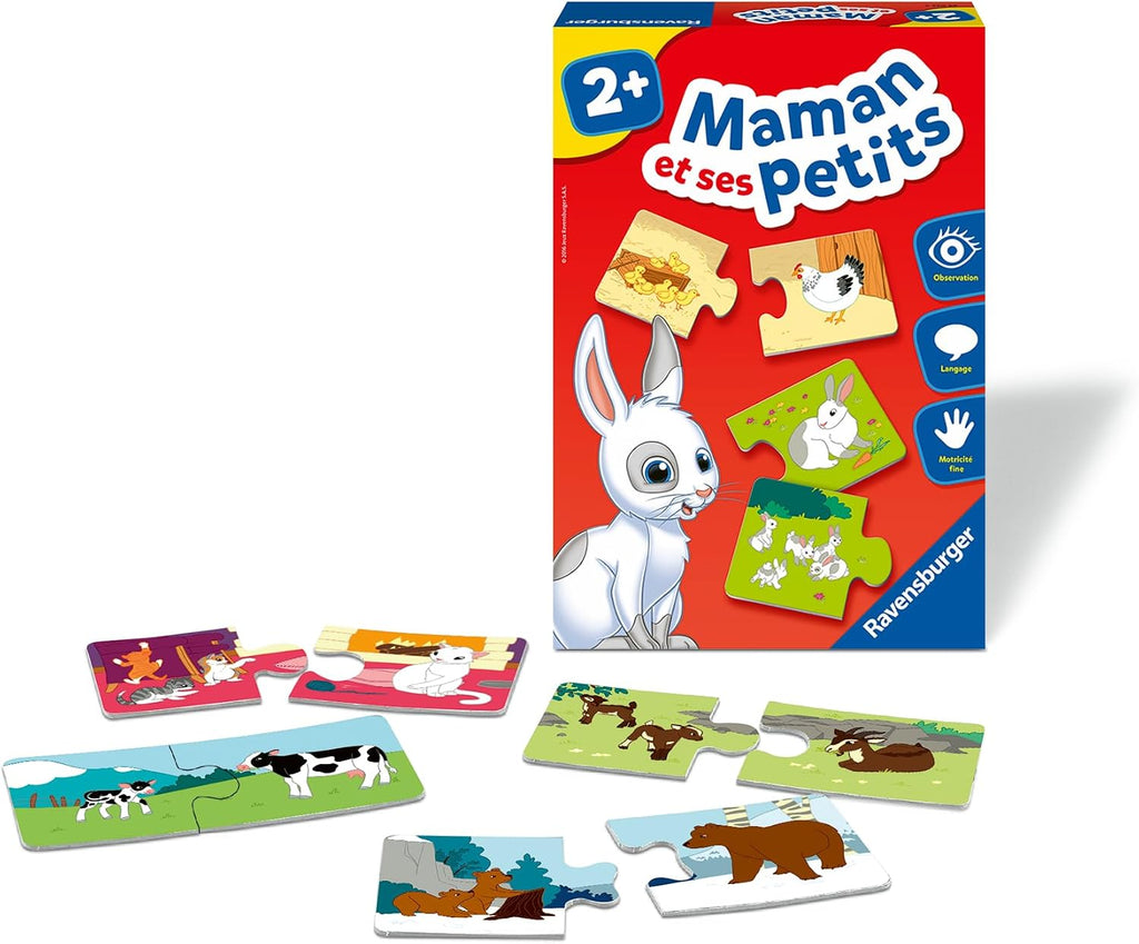 Maman et Ses Petits, détail du jeu – Pack Éveil de Bébé