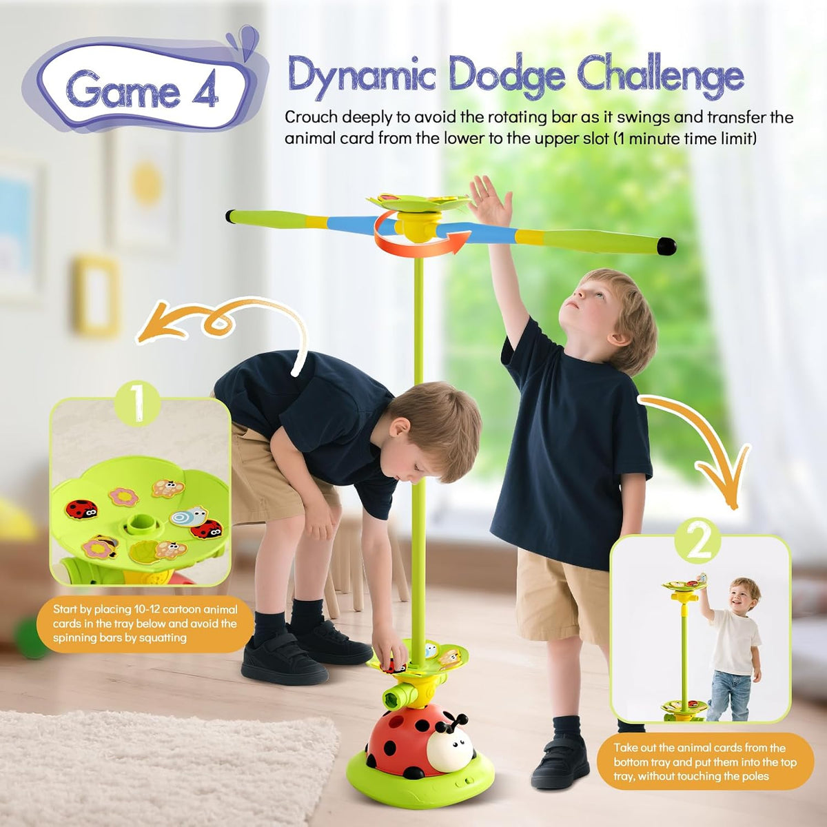 Jeu Extérieur Enfant 5 en 1 avec Télécommande – RoserRose