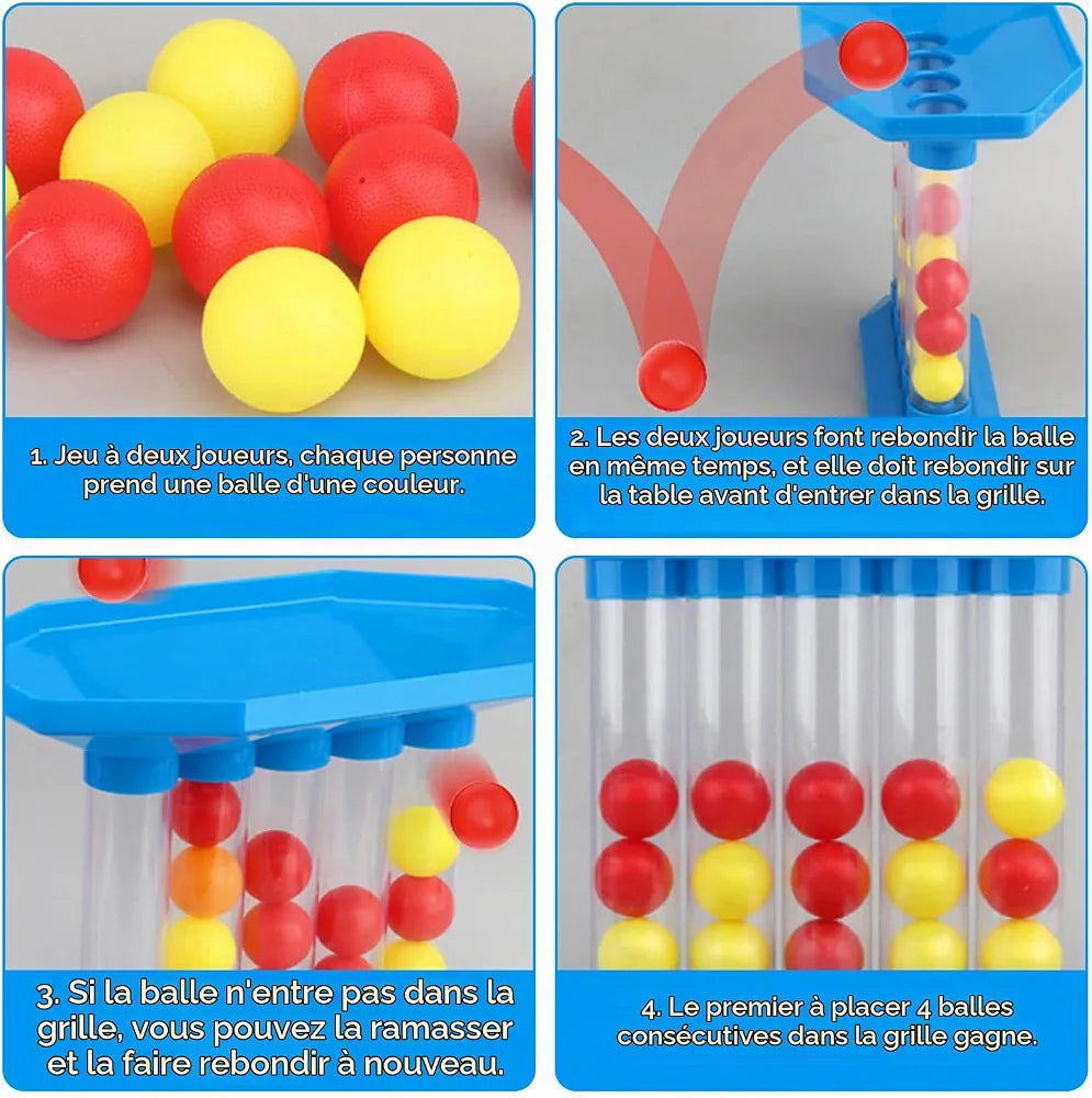 Bouncing Ball – Jeu de Table Rebondissant 4 Balles