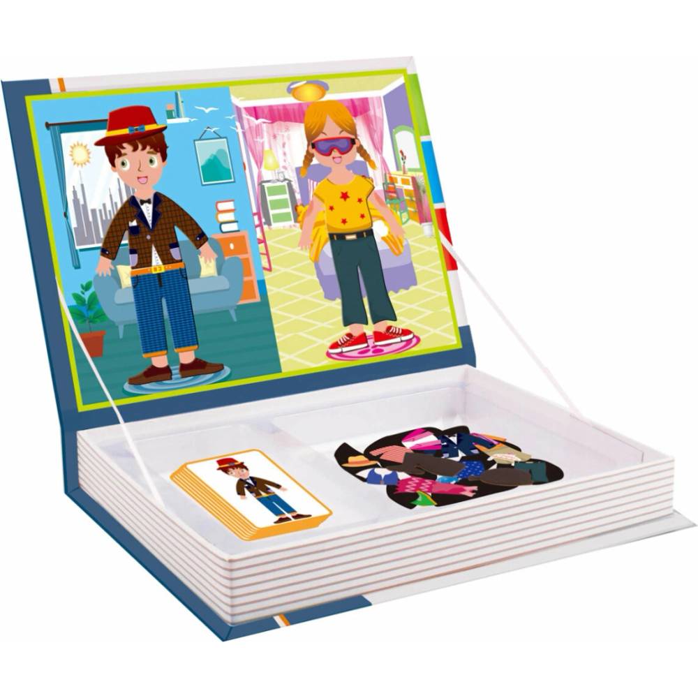Livre Magnétique Mode Enfant – 55 Pièces