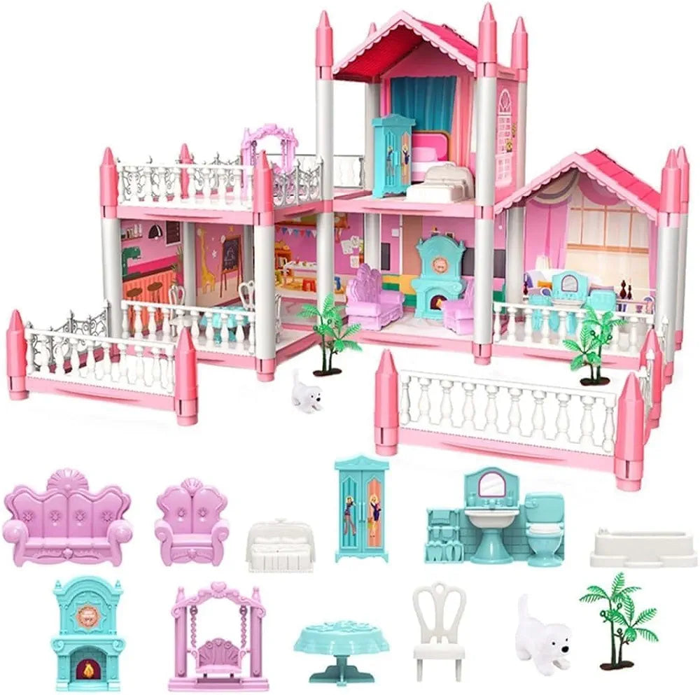 Château de construction pour fille