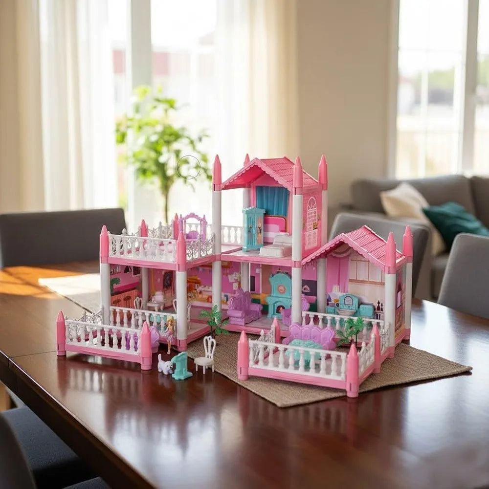 Château de construction pour fille